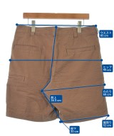 BRU NA BOINNE（ブルーナボイン）ショートパンツ 茶 サイズ:2(M位) メンズ/2200616510049