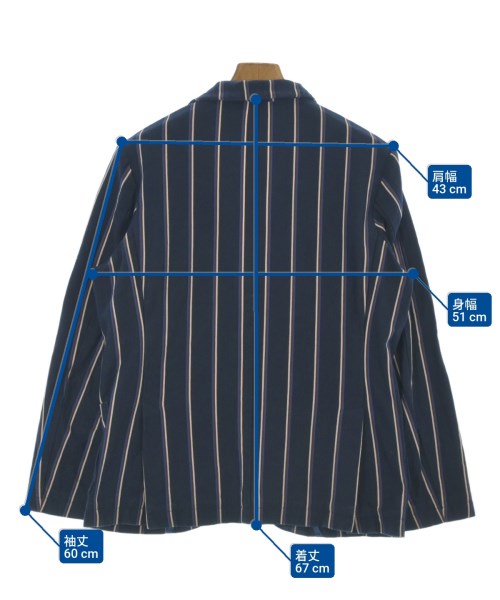 BRU NA BOINNE（ブルーナボイン）テーラードジャケット 紺 サイズ:L メンズ/2200653813189