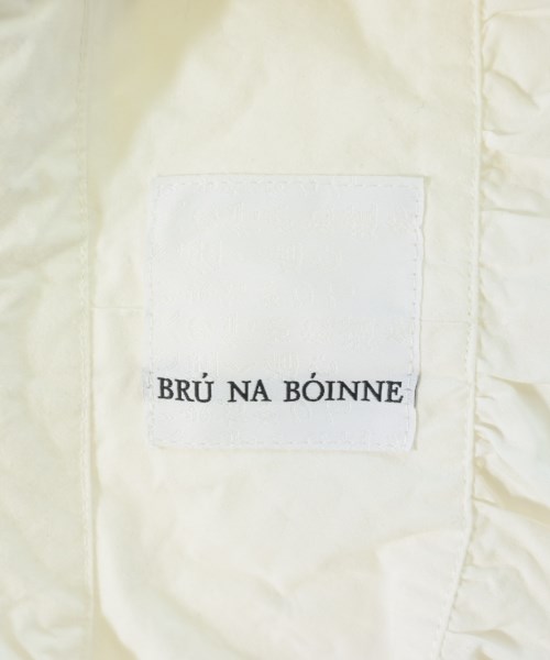 BRU NA BOINNE（ブルーナボイン）カジュアルシャツ 白 サイズ:S メンズ/2200718045081