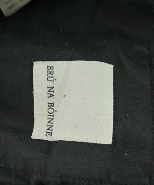 BRU NA BOINNE（ブルーナボイン）チノパン 黒 サイズ:L メンズ/2200719077012