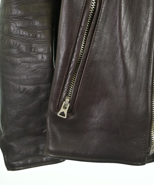 BRU NA BOINNE（ブルーナボイン）ライダース 茶 サイズ:1(S位) メンズ/2200645420036