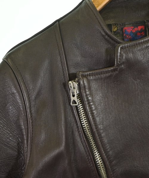 BRU NA BOINNE（ブルーナボイン）ライダース 茶 サイズ:1(S位) メンズ/2200645420036