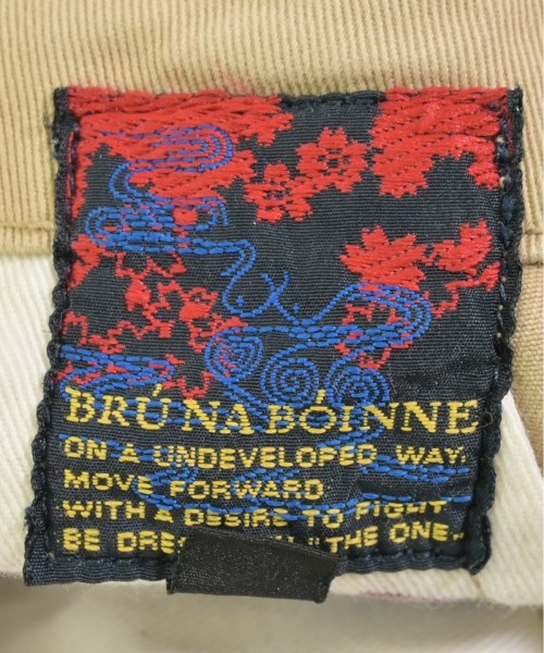 BRU NA BOINNE（ブルーナボイン）チノパン ベージュ サイズ:00(XS位) メンズ/2200649099030