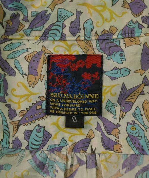 BRU NA BOINNE（ブルーナボイン）カジュアルシャツ 白 サイズ:0(XS位) メンズ/2200649125036