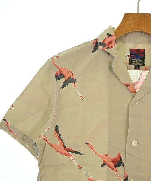 BRU NA BOINNE（ブルーナボイン）カジュアルシャツ グレー サイズ:0(XS位) メンズ/2200649125043