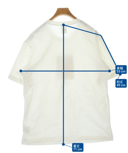 BRU NA BOINNE（ブルーナボイン）Tシャツ・カットソー 白 サイズ:XL メンズ/2200649125050