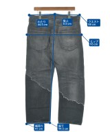 BRU NA BOINNE（ブルーナボイン）デニムパンツ グレー サイズ:2(M位) メンズ/2200647877562