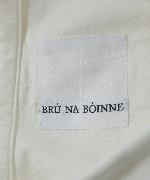 BRU NA BOINNE（ブルーナボイン）カジュアルシャツ 白 サイズ:M メンズ/2200642498120