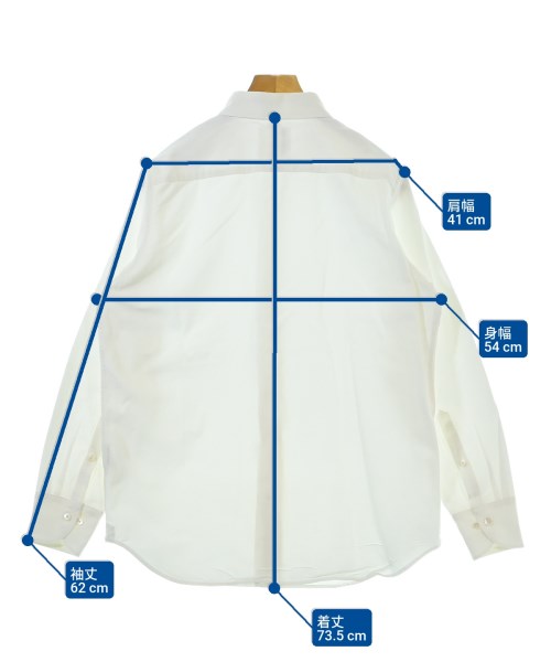 BRU NA BOINNE（ブルーナボイン）カジュアルシャツ 白 サイズ:M メンズ/2200642498120