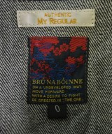 BRU NA BOINNE（ブルーナボイン）デニムジャケット 紺 サイズ:0(XS位) メンズ/2200718918163