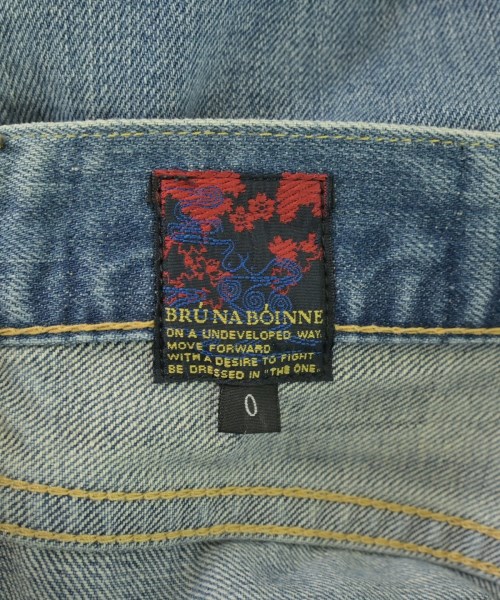 BRU NA BOINNE（ブルーナボイン）デニムパンツ 紺 サイズ:0(XS位) メンズ/2200718918729