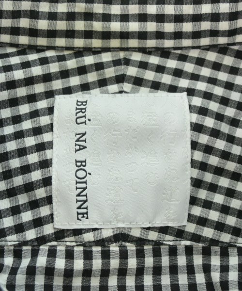 BRU NA BOINNE（ブルーナボイン）カジュアルシャツ 黒 サイズ:2XL(XXL位) メンズ/2200686184010