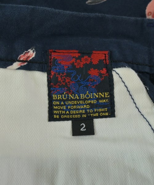 BRU NA BOINNE（ブルーナボイン）ショートパンツ 紺 サイズ:2(M位) メンズ/2200686713050
