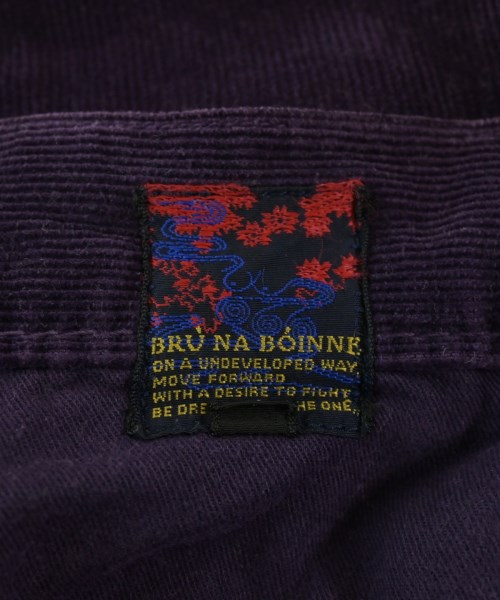BRU NA BOINNE（ブルーナボイン）その他 紫 サイズ:1(S位) メンズ/2200686713135