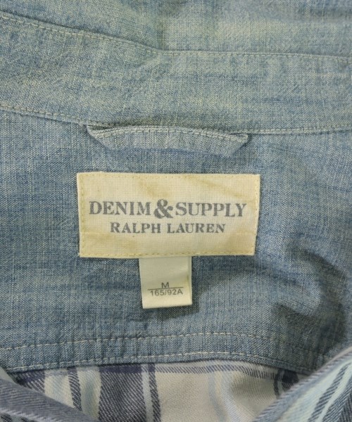 RALPH LAUREN DENIM&SUPPLY（ラルフローレンデニムアンドサプライ）カジュアルシャツ 青 サイズ:M メンズ/2200708563021
