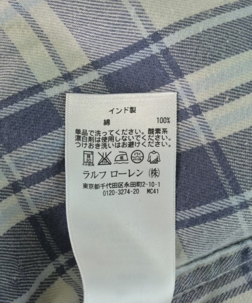 RALPH LAUREN DENIM&SUPPLY（ラルフローレンデニムアンドサプライ）カジュアルシャツ 青 サイズ:M メンズ/2200708563021