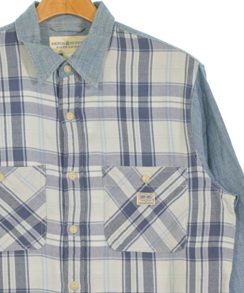 RALPH LAUREN DENIM&SUPPLY（ラルフローレンデニムアンドサプライ）カジュアルシャツ 青 サイズ:M メンズ/2200708563021