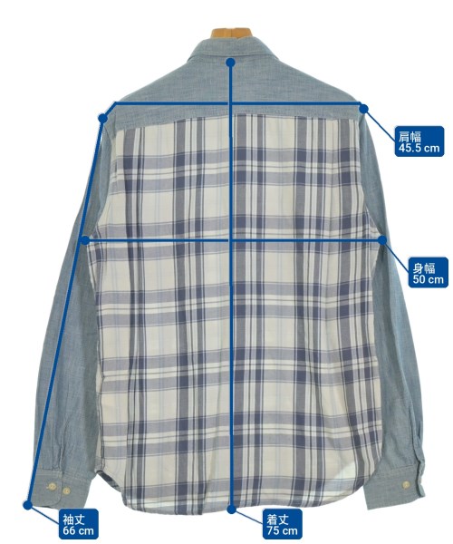 RALPH LAUREN DENIM&SUPPLY（ラルフローレンデニムアンドサプライ）カジュアルシャツ 青 サイズ:M メンズ/2200708563021