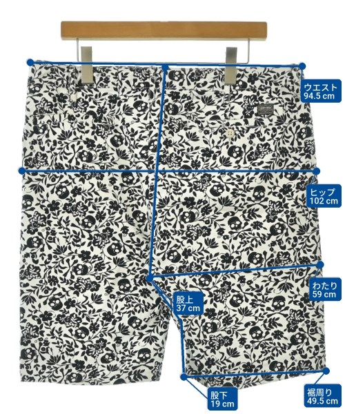 RALPH LAUREN DENIM&SUPPLY（ラルフローレンデニムアンドサプライ）ショートパンツ 白 サイズ:36(XXL位) メンズ/2200659167101