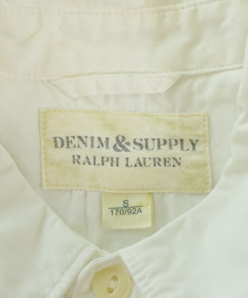 RALPH LAUREN DENIM&SUPPLY（ラルフローレンデニムアンドサプライ）カジュアルシャツ 白 サイズ:S メンズ/2200686938330