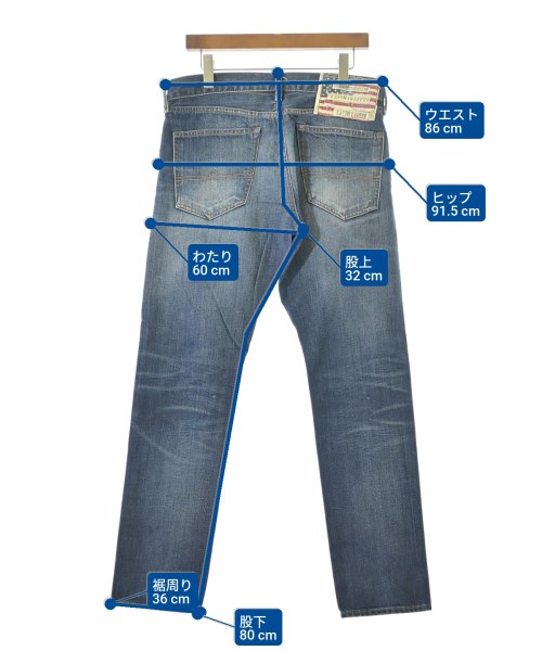 RALPH LAUREN DENIM&SUPPLY（ラルフローレンデニムアンドサプライ）デニムパンツ 青 サイズ:32(L位) メンズ/2200686938354