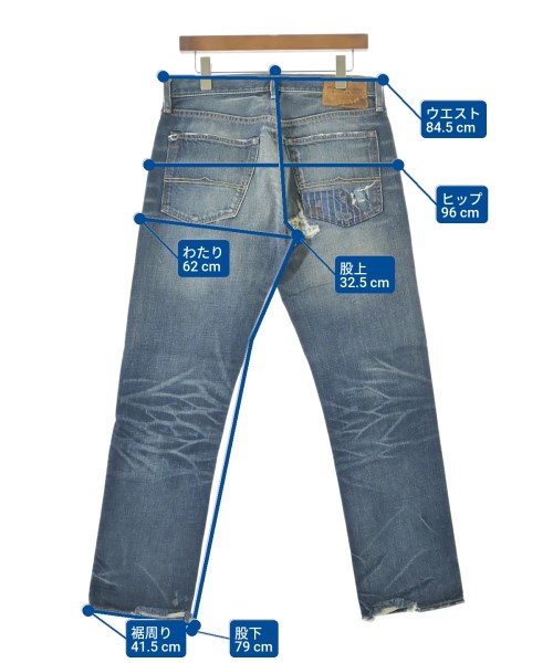 RALPH LAUREN DENIM&SUPPLY（ラルフローレンデニムアンドサプライ）デニムパンツ 青 サイズ:32(L位) メンズ/2200686938361