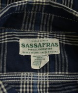 SASSAFRAS（ササフラス）カジュアルシャツ 紺 サイズ:L メンズ/2200603920080