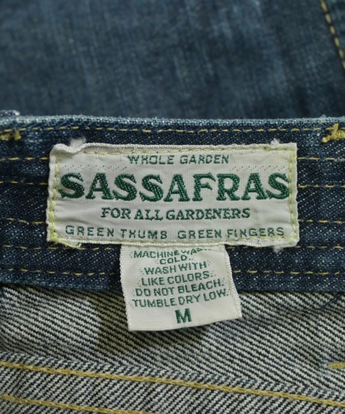SASSAFRAS（ササフラス）デニムパンツ 紺 サイズ:M メンズ/2200603920288