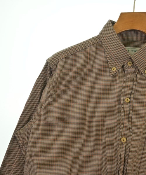 SASSAFRAS（ササフラス）カジュアルシャツ 茶 サイズ:M メンズ/2200618587049