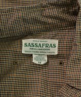 SASSAFRAS（ササフラス）カジュアルシャツ 茶 サイズ:M メンズ/2200618587049