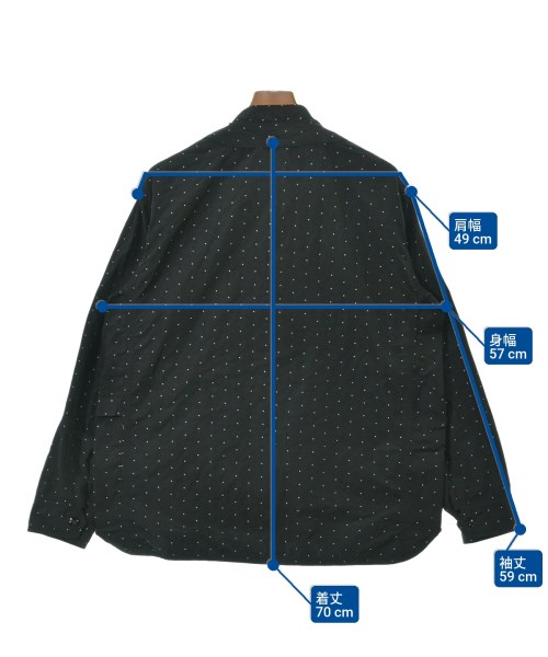 SASSAFRAS（ササフラス）カジュアルジャケット 黒 サイズ:S メンズ/2200674218093