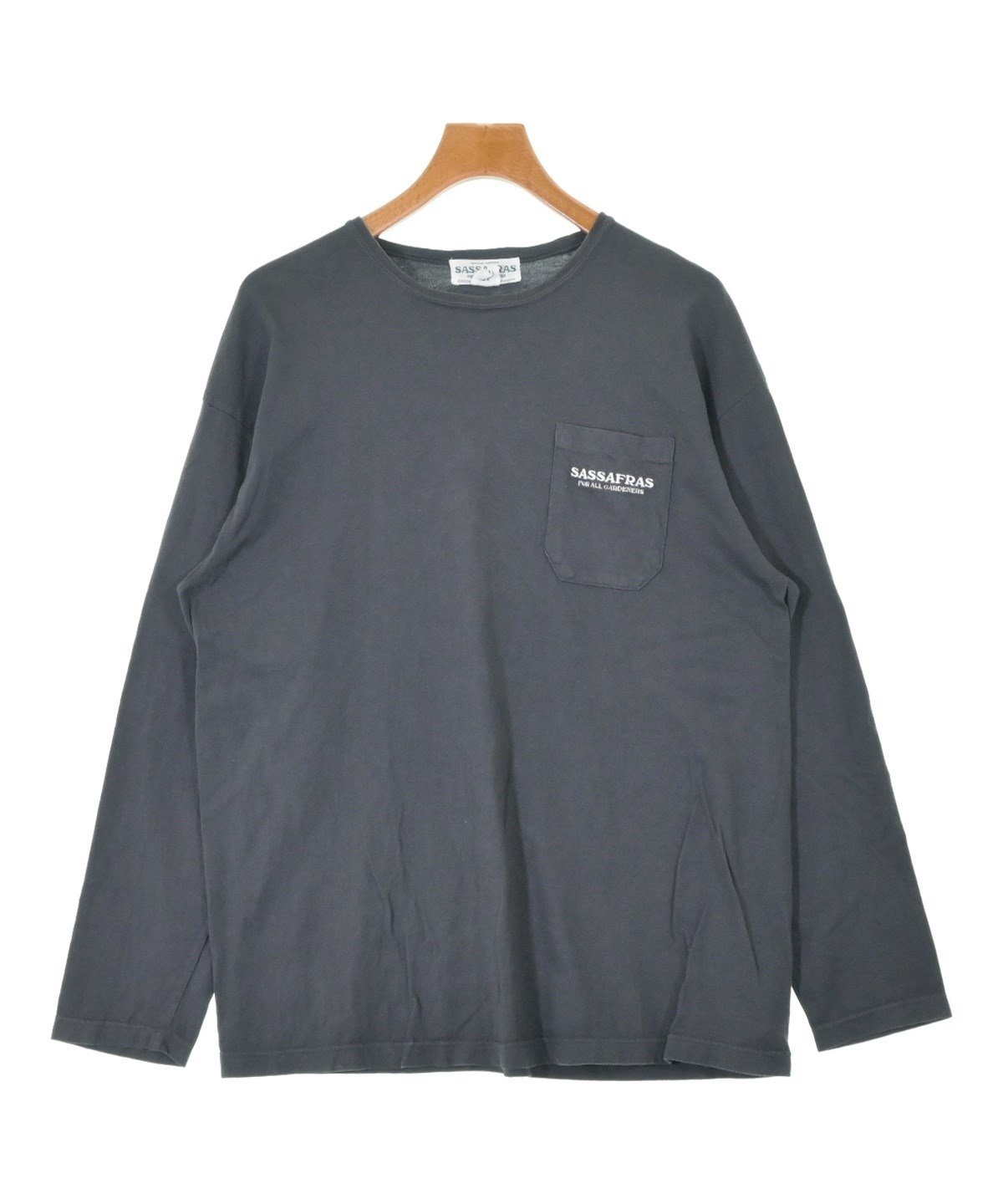 SASSAFRAS（ササフラス）Tシャツ・カットソー 黒 サイズ:L メンズ