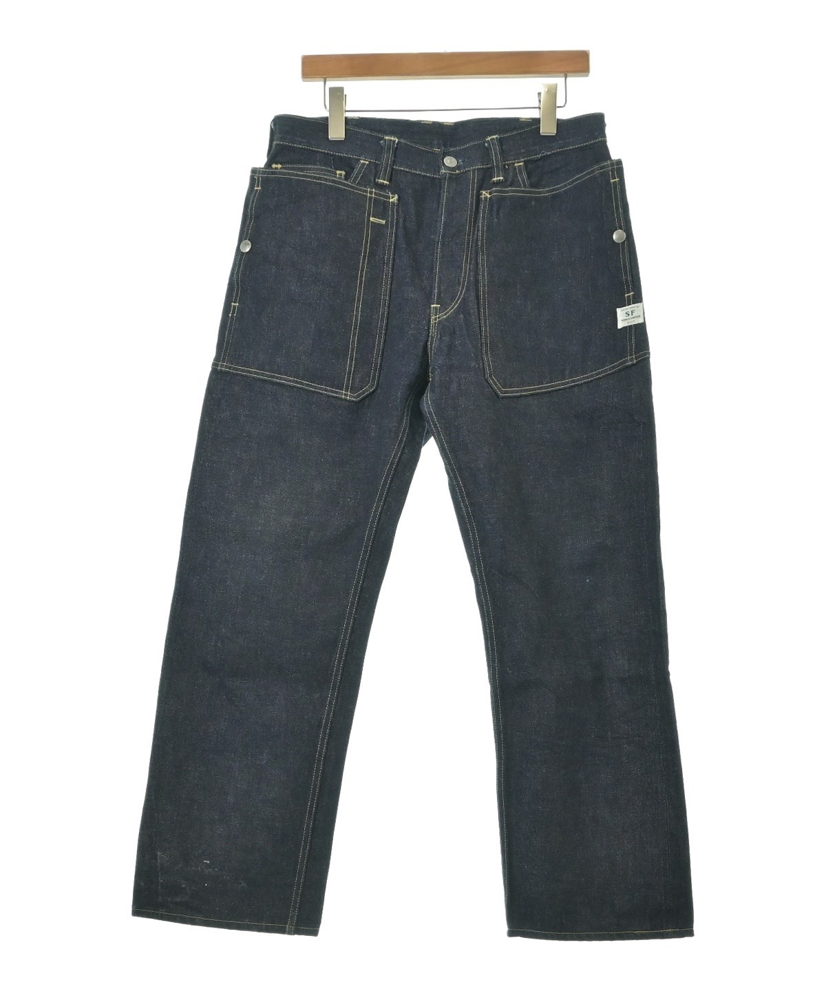H*K様 SASSAFRAS ガーデニングデニムパンツ SASSAFRAS[ササフラス]FALL LEAF GARDENER PANTS 10.5oz Work Denim SF