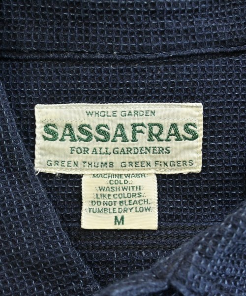 SASSAFRAS（ササフラス）カジュアルシャツ 紺 サイズ:M メンズ/2200703210340