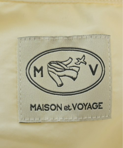 MAISON&VOYAGE（メゾン　エ　ボヤージュ）カジュアルシャツ 黄 サイズ:S メンズ/2200594035848