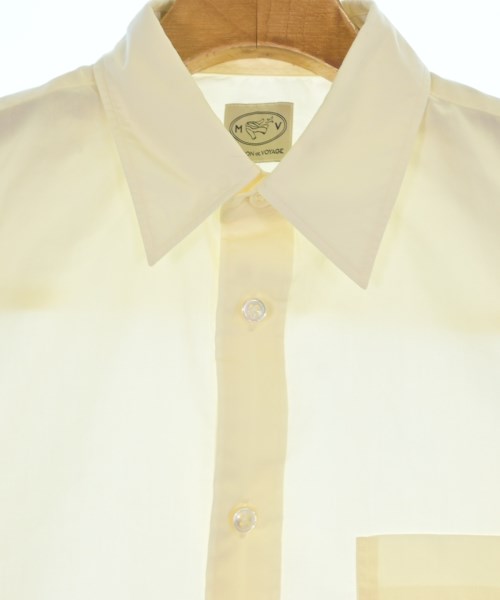 MAISON&VOYAGE（メゾン　エ　ボヤージュ）カジュアルシャツ 黄 サイズ:S メンズ/2200594035848