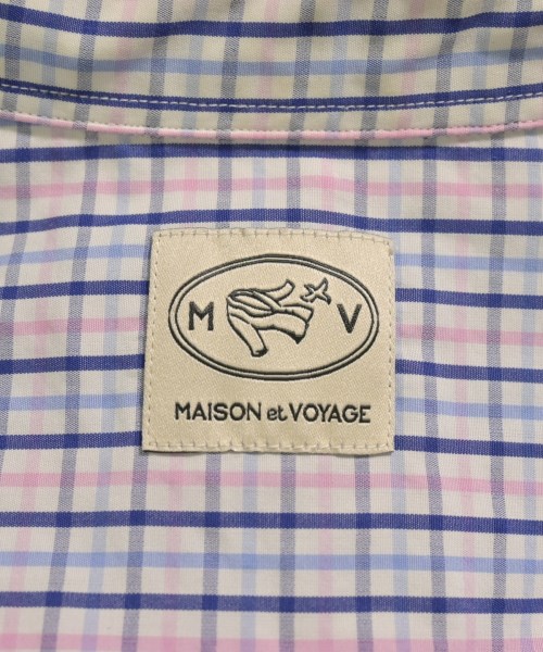 MAISON&VOYAGE（メゾン　エ　ボヤージュ）カジュアルシャツ 白 サイズ:XL メンズ/2200729046169