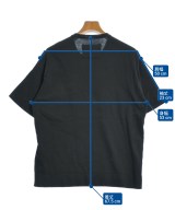 SIDE SLOPE（サイドスロープ）Tシャツ・カットソー 黒 サイズ:1(S位) メンズ/2200643043091