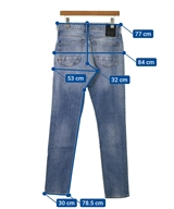 DENHAM（デンハム）デニムパンツ 紺 サイズ:28(S位) メンズ/2200419345756