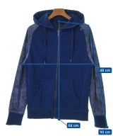 DENHAM（デンハム）パーカー 青 サイズ:S メンズ/2200482150042