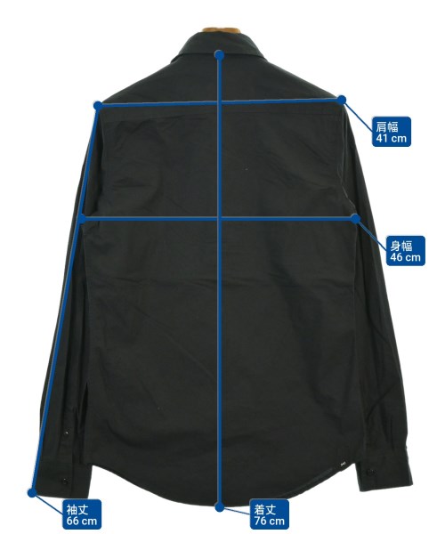 DENHAM（デンハム）カジュアルシャツ 黒 サイズ:S メンズ/2200643555020