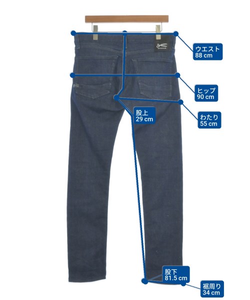 DENHAM（デンハム）デニムパンツ 紺 サイズ:34(XL位) メンズ/2200622005034
