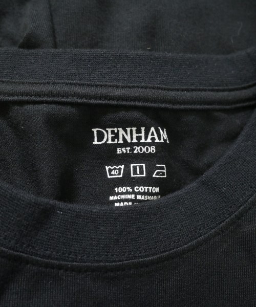 DENHAM（デンハム）Tシャツ・カットソー 黒 サイズ:M メンズ/2200623793022
