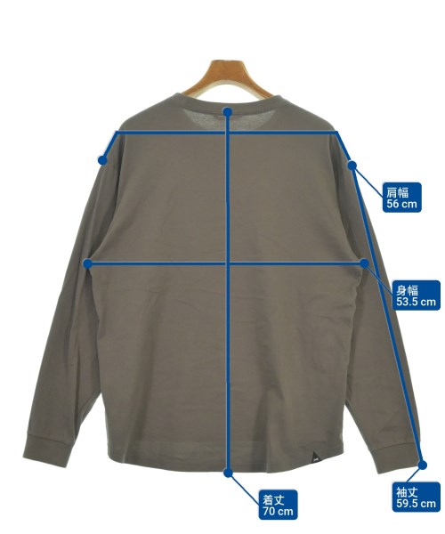 DENHAM（デンハム）Tシャツ・カットソー グレー サイズ:S メンズ/2200624664017