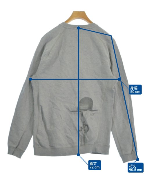 DENHAM（デンハム）スウェット グレー サイズ:3(L位) メンズ/2200626391065