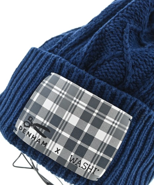 DENHAM（デンハム）ニットキャップ・ビーニー 紺 サイズ:- メンズ/2200628333278