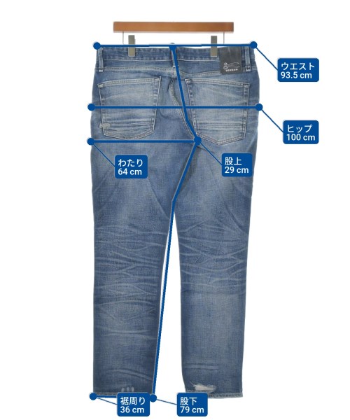 DENHAM（デンハム）デニムパンツ 紺 サイズ:36(XXL位) メンズ/2200630582015