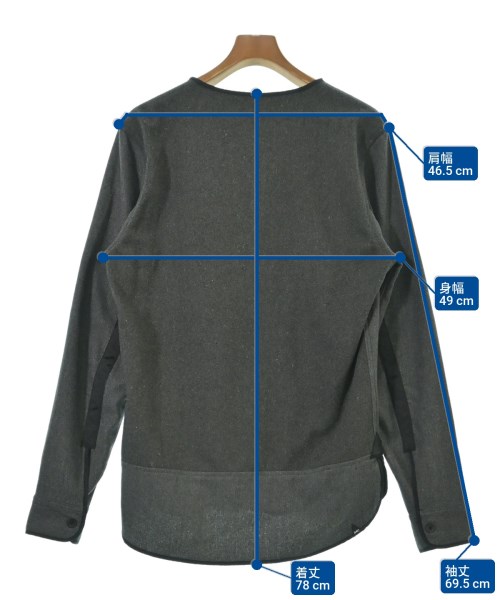 DENHAM（デンハム）カジュアルシャツ グレー サイズ:M メンズ/2200612491045