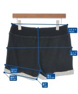 DENHAM（デンハム）ショートパンツ 黒 サイズ:S レディース/2200675507325
