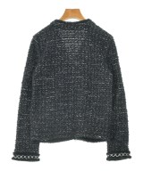 DENHAM（デンハム）ノーカラージャケット 黒 サイズ:38(M位) レディース/2200674111066